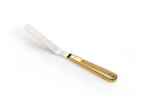 (Mirror Gold) Titanium Offset Spatula